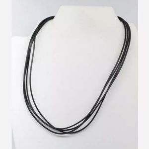 SILPADA Leather Multi Strand Necklace